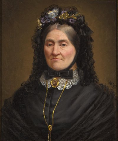 Portrait of Josephina Hermina Hubertina van Waegeningh by Unbekannt Unbekannt